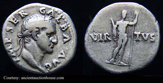 монета Древнего Рима