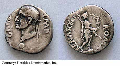 монета Древнего Рима