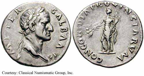 монета Древнего Рима