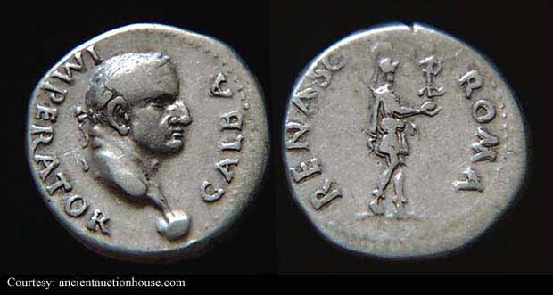 монета Древнего Рима