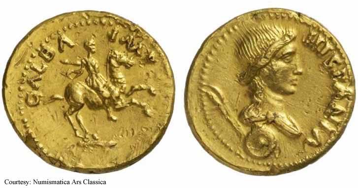 монета Древнего Рима