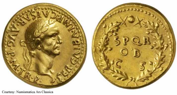 монета Древнего Рима