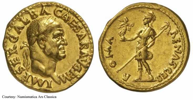 монета Древнего Рима