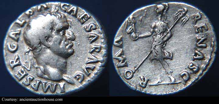 монета Древнего Рима