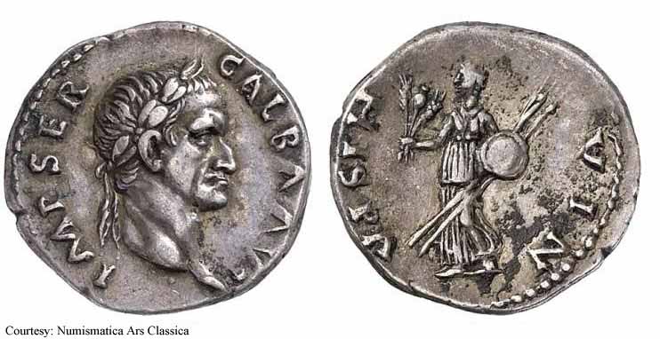 монета Древнего Рима