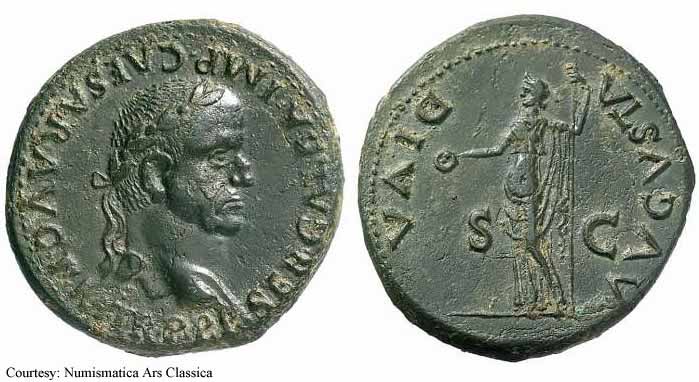 монета Древнего Рима