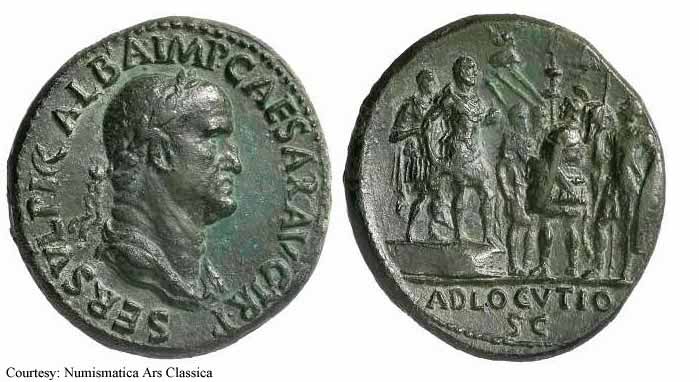 монета Древнего Рима