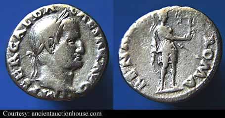 монета Древнего Рима