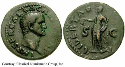 монета Древнего Рима