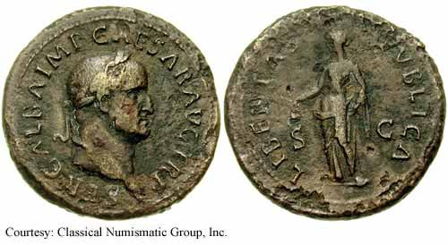 монета Древнего Рима