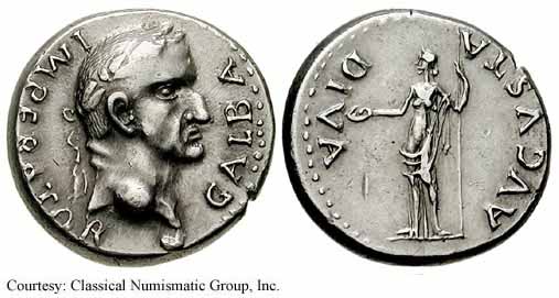 монета Древнего Рима