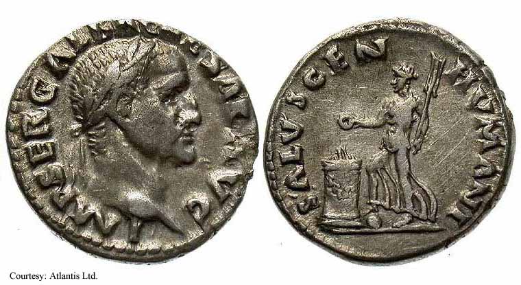 монета Древнего Рима