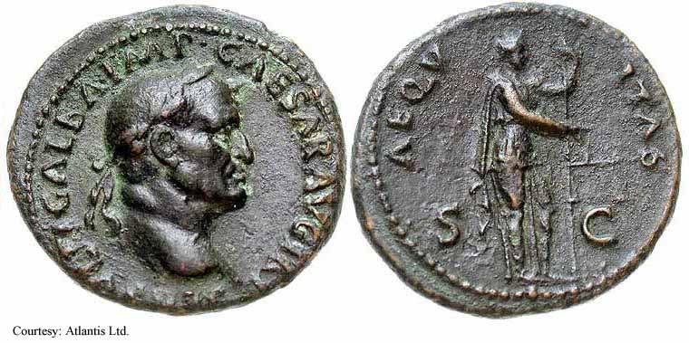 монета Древнего Рима