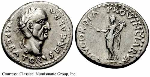 монета Древнего Рима