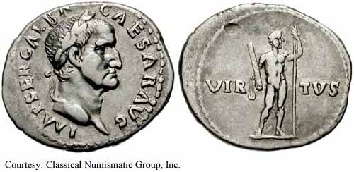 монета Древнего Рима