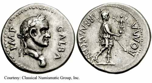 монета Древнего Рима