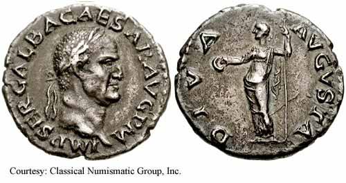 монета Древнего Рима