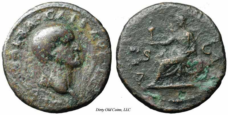 монета Древнего Рима