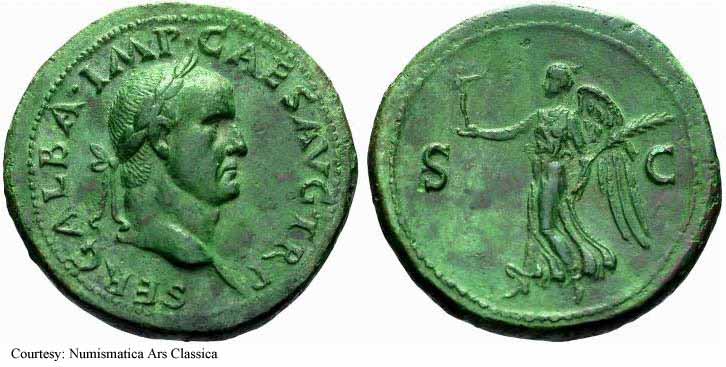 монета Древнего Рима