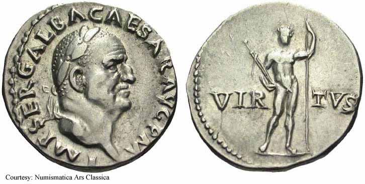 монета Древнего Рима