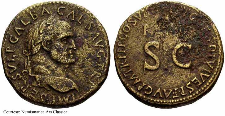 монета Древнего Рима