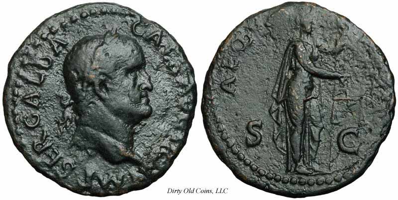 монета Древнего Рима