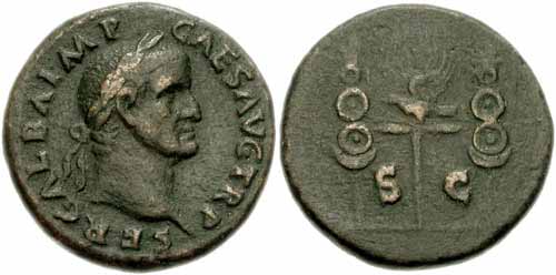 монета Древнего Рима