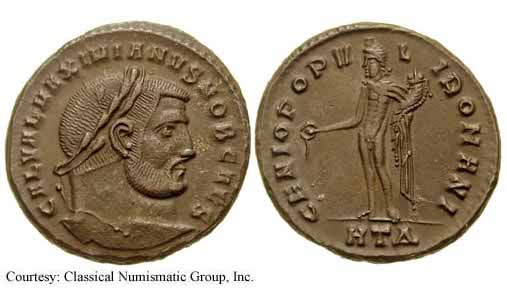 монета Древнего Рима