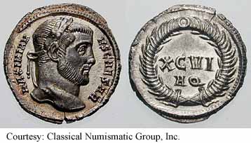 монета Древнего Рима