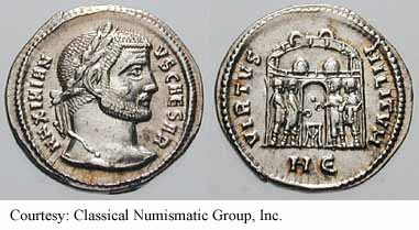 монета Древнего Рима