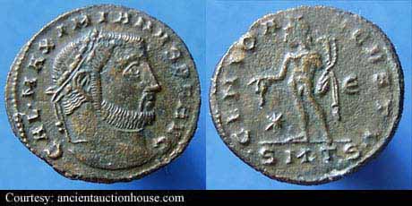 монета Древнего Рима