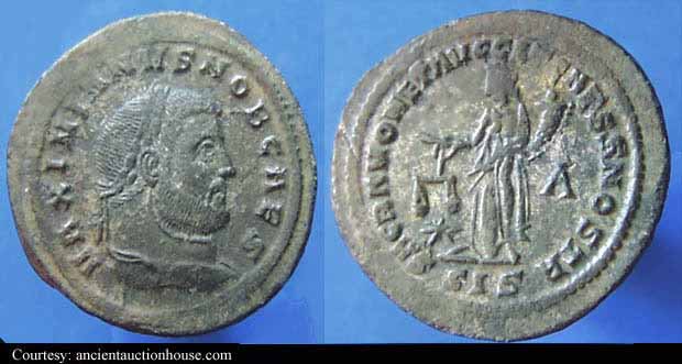 монета Древнего Рима