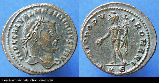 монета Древнего Рима