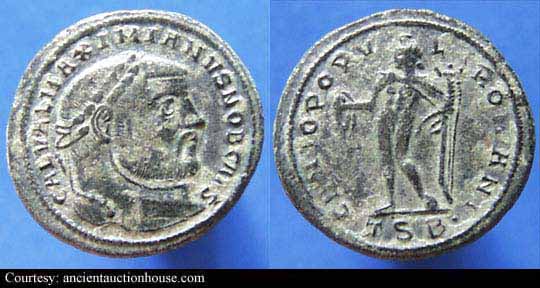 монета Древнего Рима