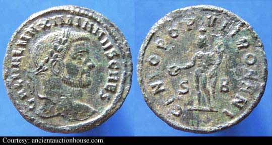 монета Древнего Рима