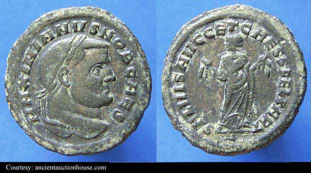 монета Древнего Рима