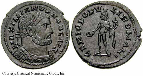 монета Древнего Рима