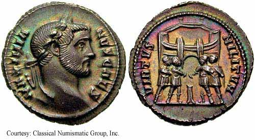 монета Древнего Рима