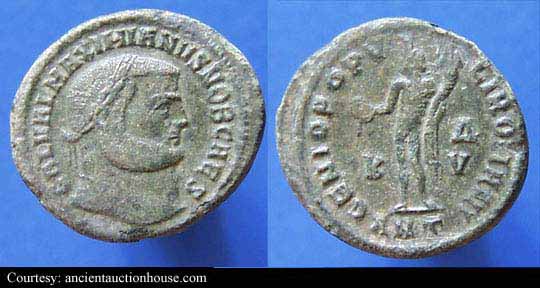 монета Древнего Рима