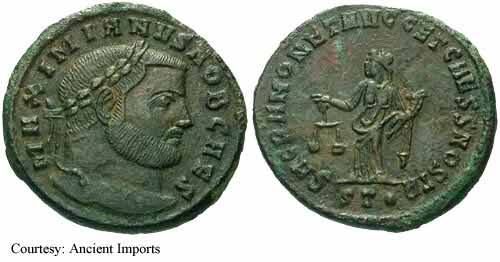 монета Древнего Рима