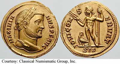 монета Древнего Рима