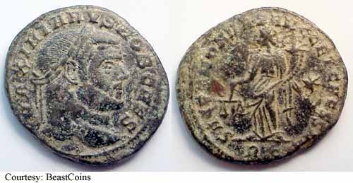 монета Древнего Рима