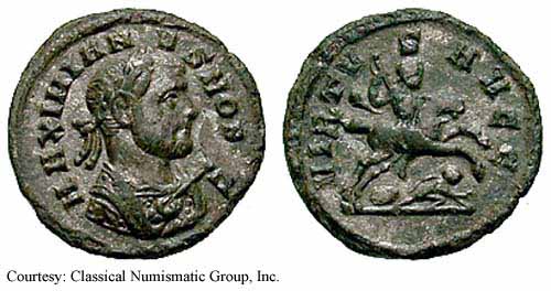 монета Древнего Рима