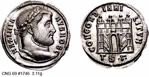 монета Древнего Рима