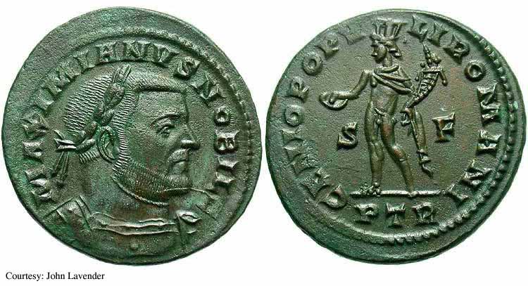 монета Древнего Рима