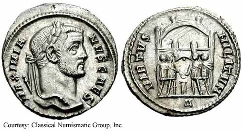 монета Древнего Рима