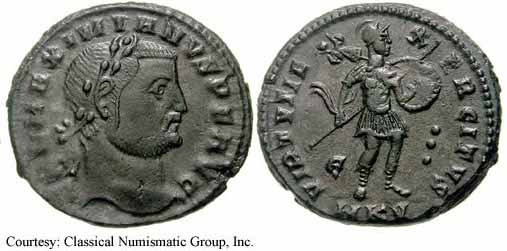 монета Древнего Рима