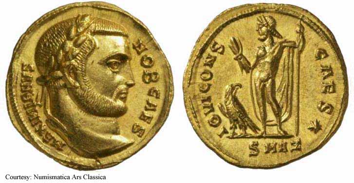 монета Древнего Рима