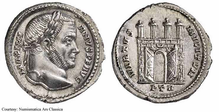 монета Древнего Рима