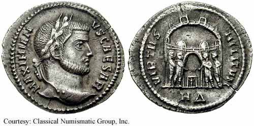 монета Древнего Рима